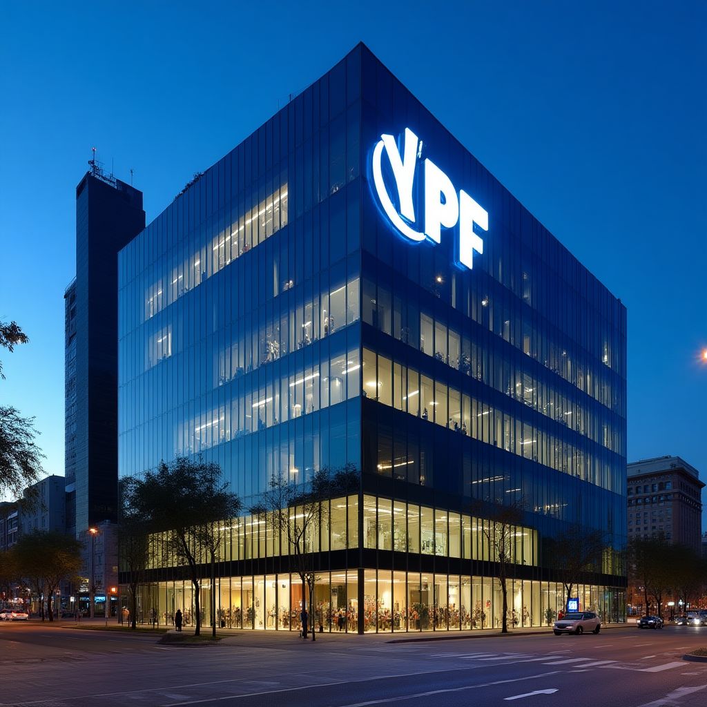 Sede central de YPF en Buenos Aires